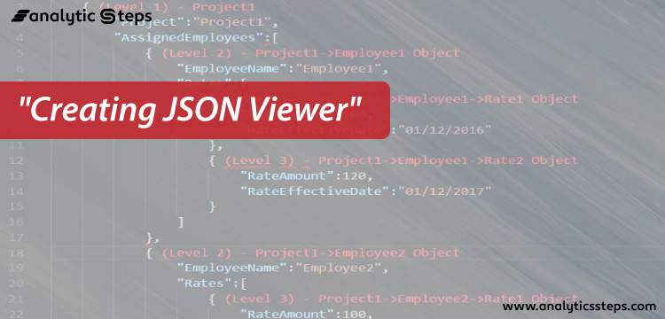 Creating a Simple JSON Viewer for Your Web Application title banner